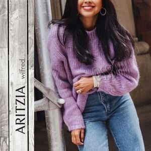 $168 💜 Aritzia Thierry Sweater French Lavender